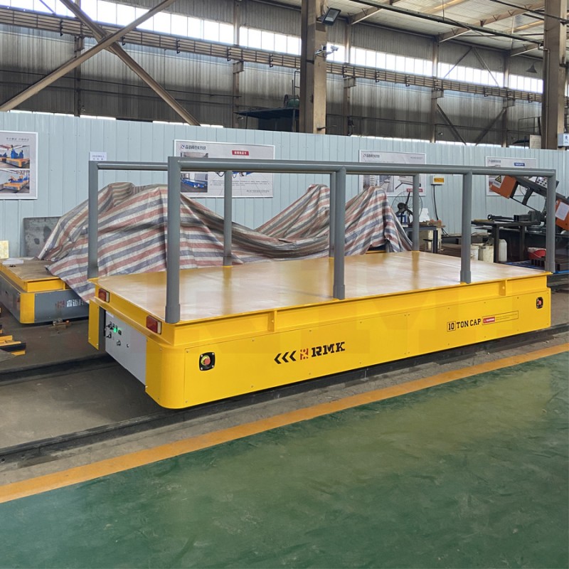 Cărucior de transport feroviar de 10 tone din oțel