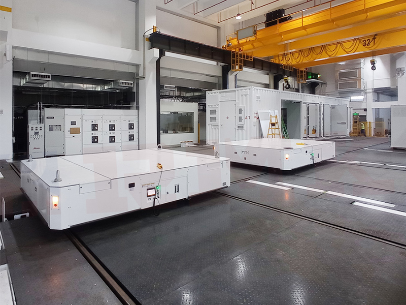 40 tone+40 tone Dual Cart Linkge RGV automatizat