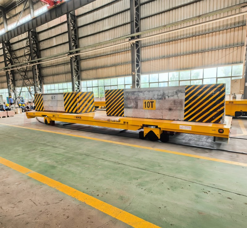 20 Tone Track Turning Oțel Pipe Transfer Cart