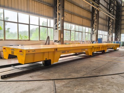 Trolley de transfer feroviar rezistent la explozie pentru camera de nisip