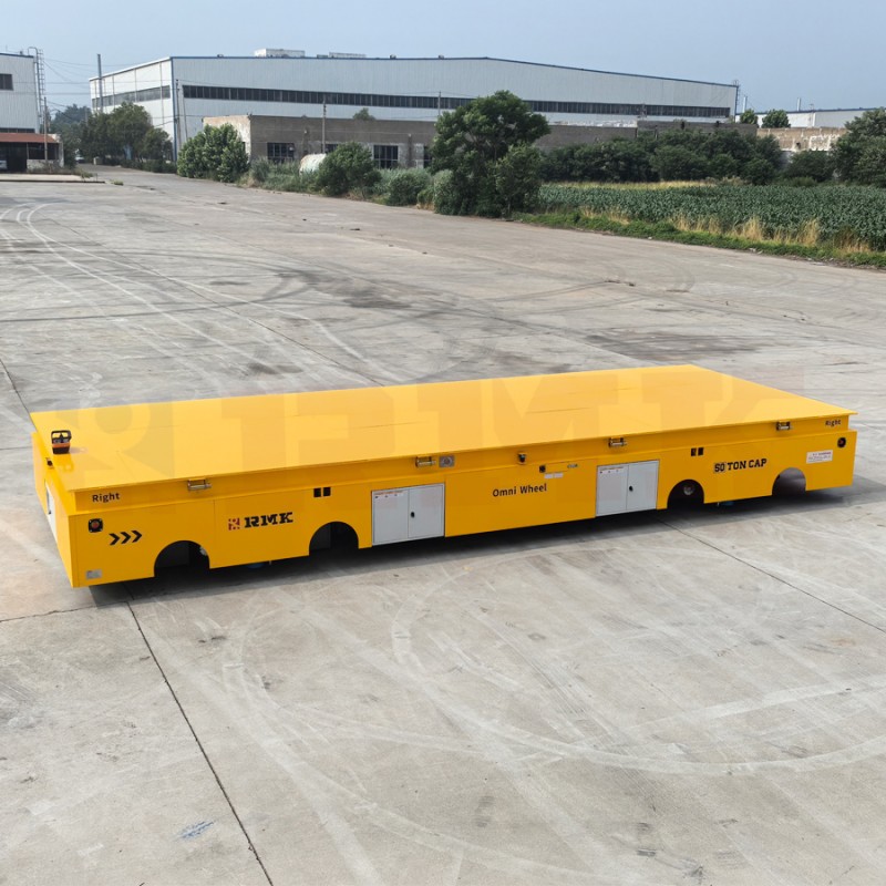 50 Tons Mold Omni-directional Battery Trackless Transfer Cart