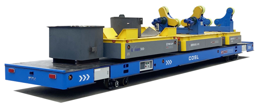 Omniwheel Trackless Trnasfer cărucior